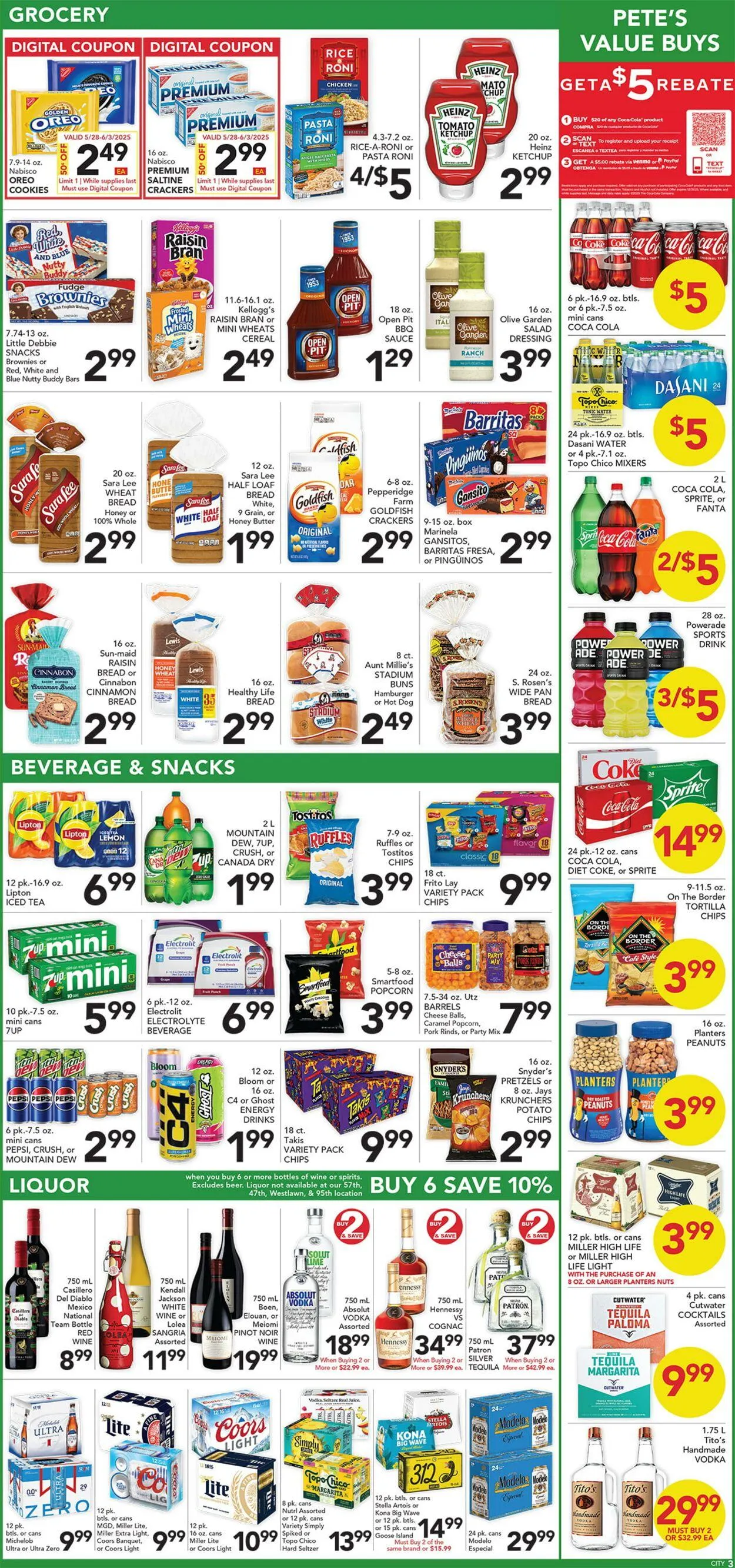 Weekly ad Pete's Fresh Market Current weekly ad from May 28 to June 3 2025 - Page 3