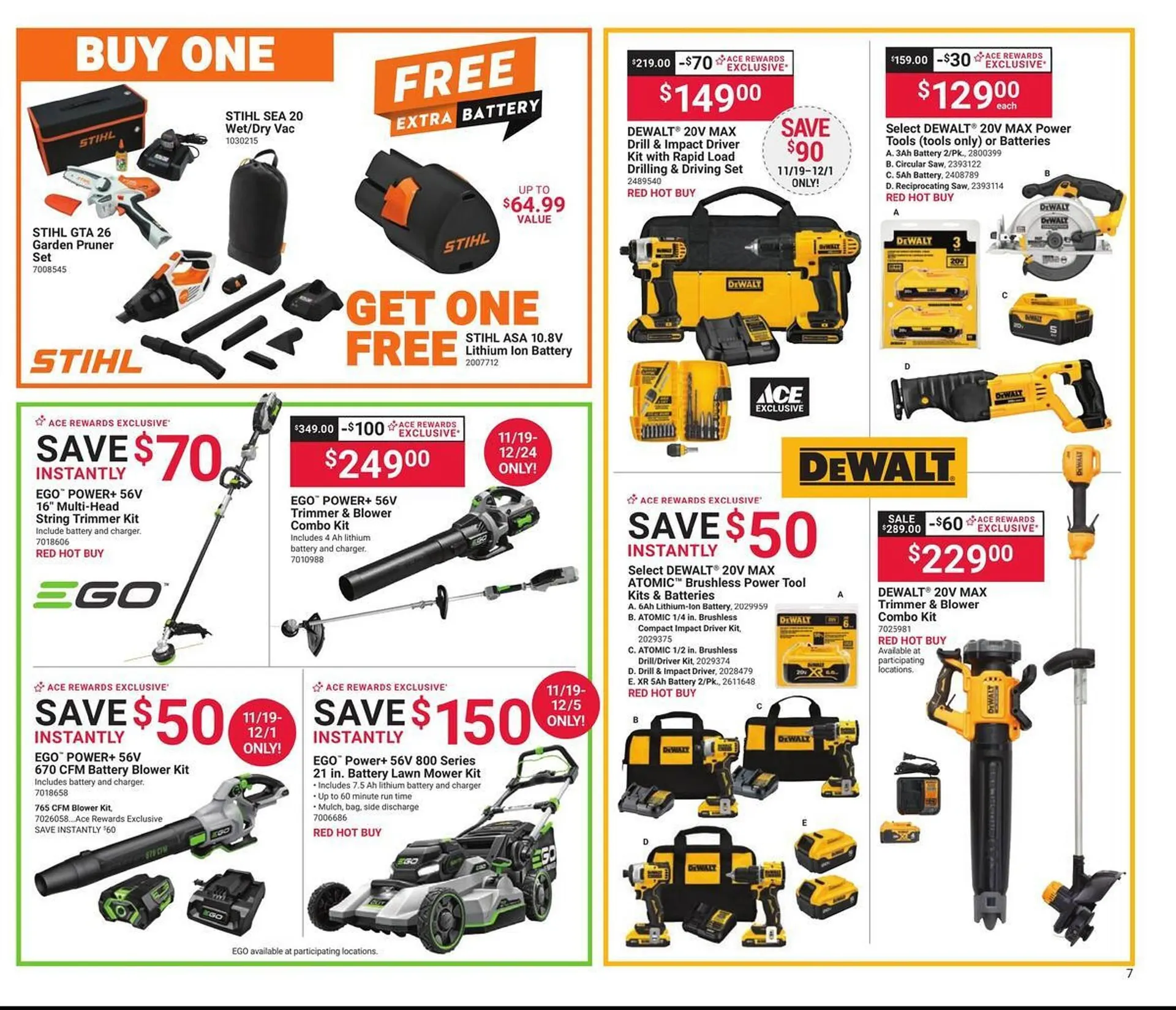 Weekly ad Ace Hardware flyer from November 1 to December 1 2025 - Page 6