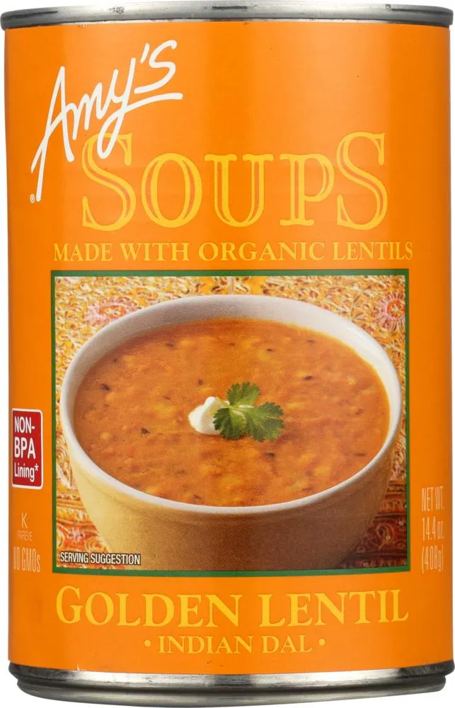 Organic Golden Lentil Soup