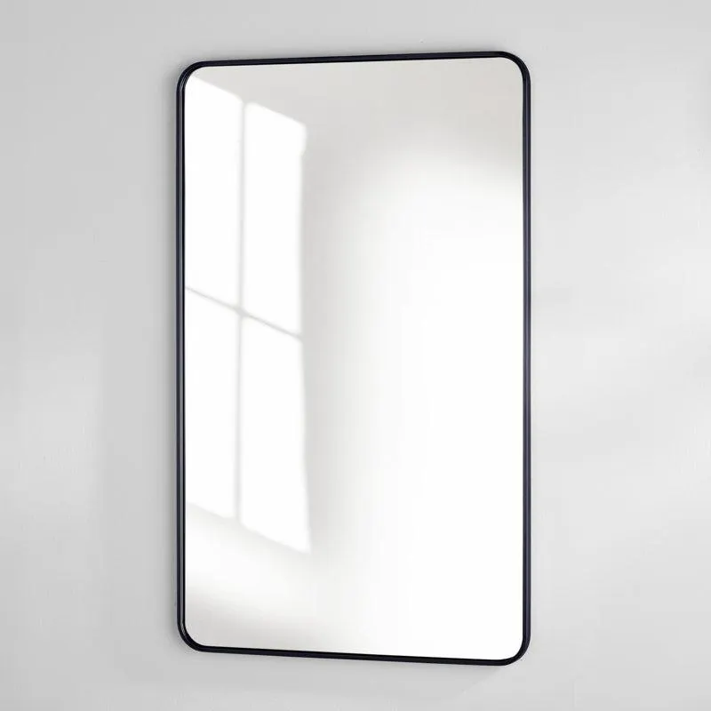 Sabine Metal Rounded Rectangle Wall Mirror