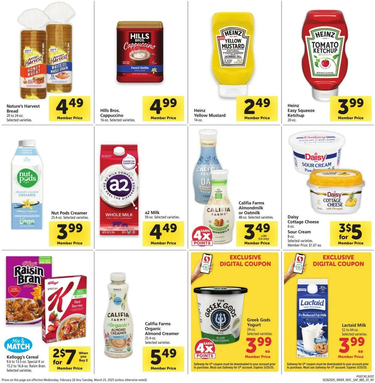 Catálogo de Safeway Current weekly ad 26 de febrero al 25 de marzo 2025 - Página 7