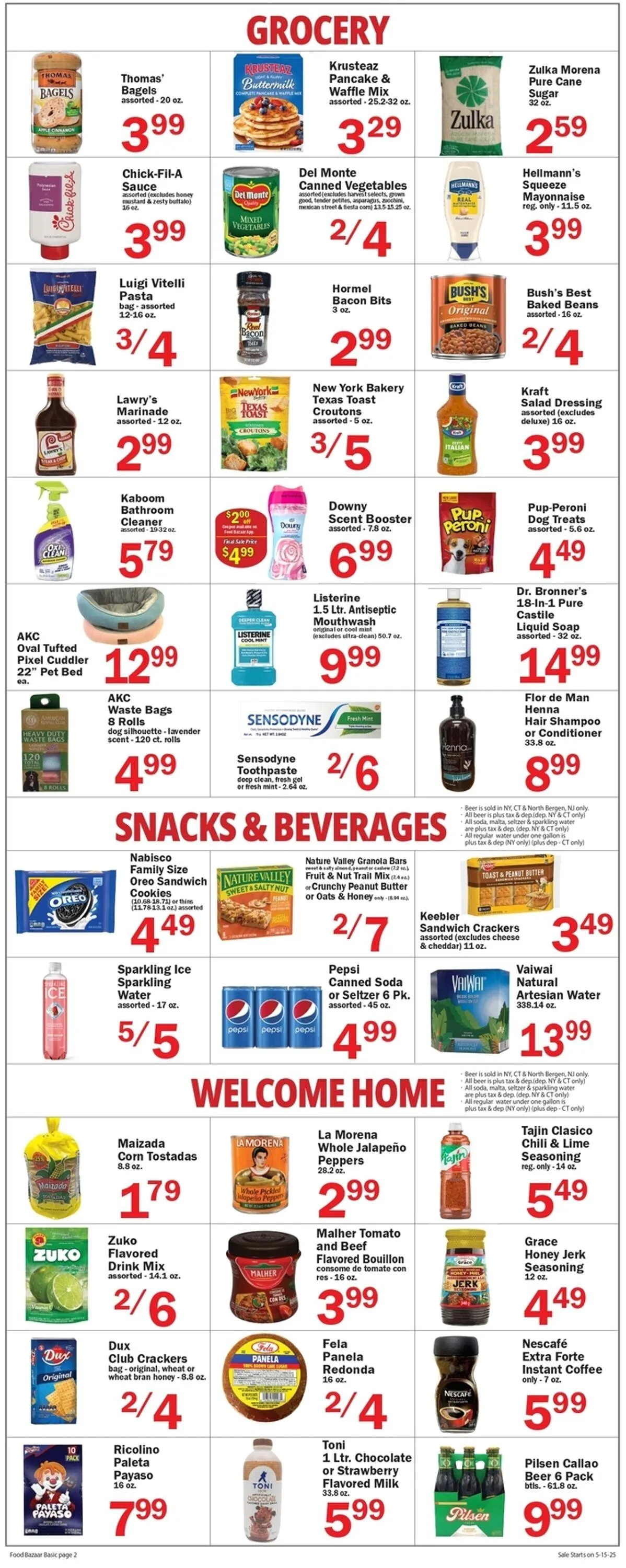 Weekly ad Food Bazaar from May 15 to May 21 2025 - Page 2