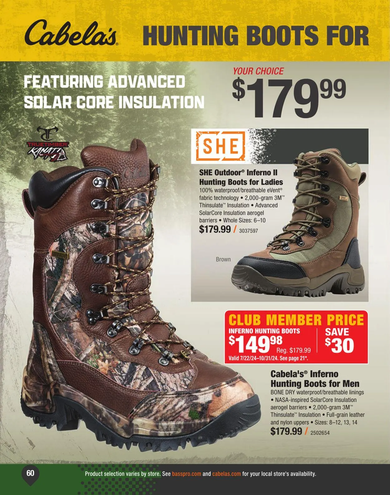 Weekly ad Bass Pro Current weekly ad from September 4 to September 18 2024 - Page 60