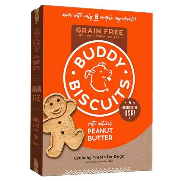 Grain Free Oven Baked Peanut Butter Dog Treats, 14 oz