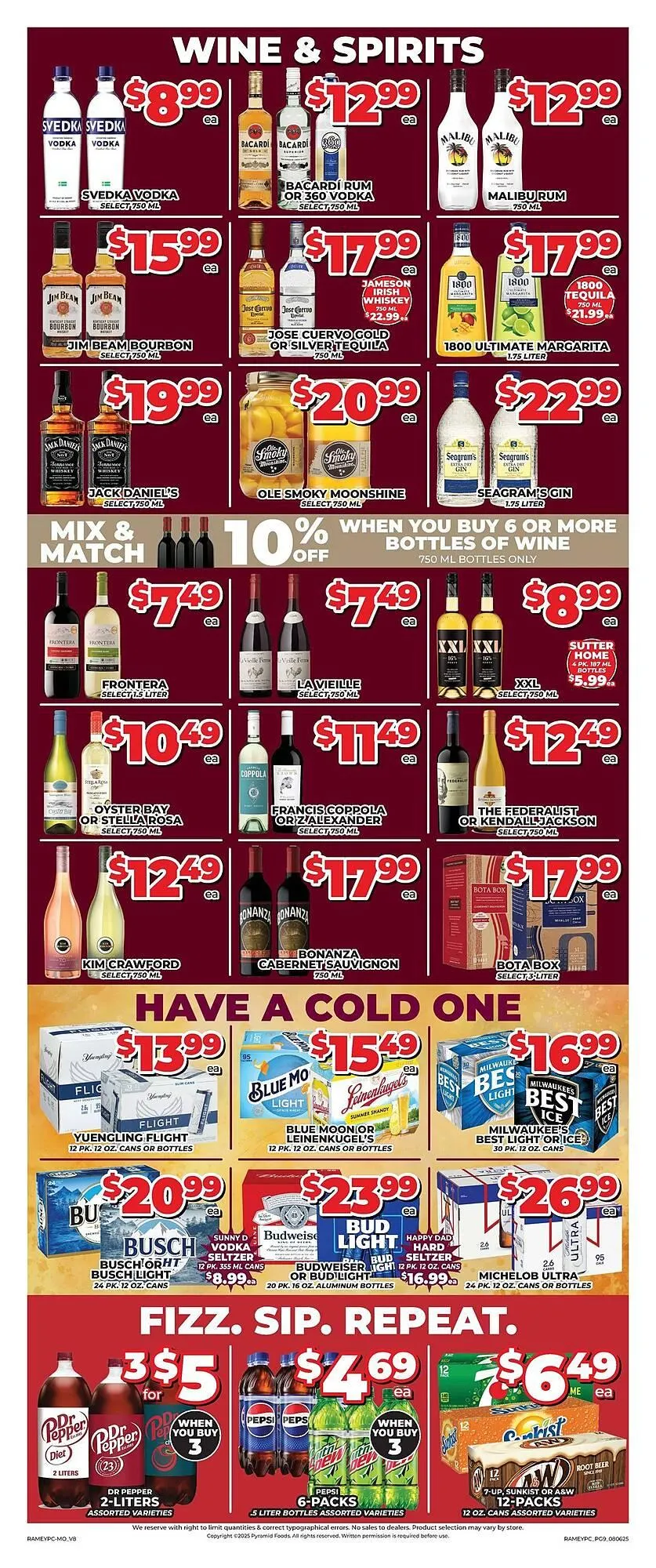 Weekly ad Price Cutter Weekly Ad from August 6 to August 12 2025 - Page 9