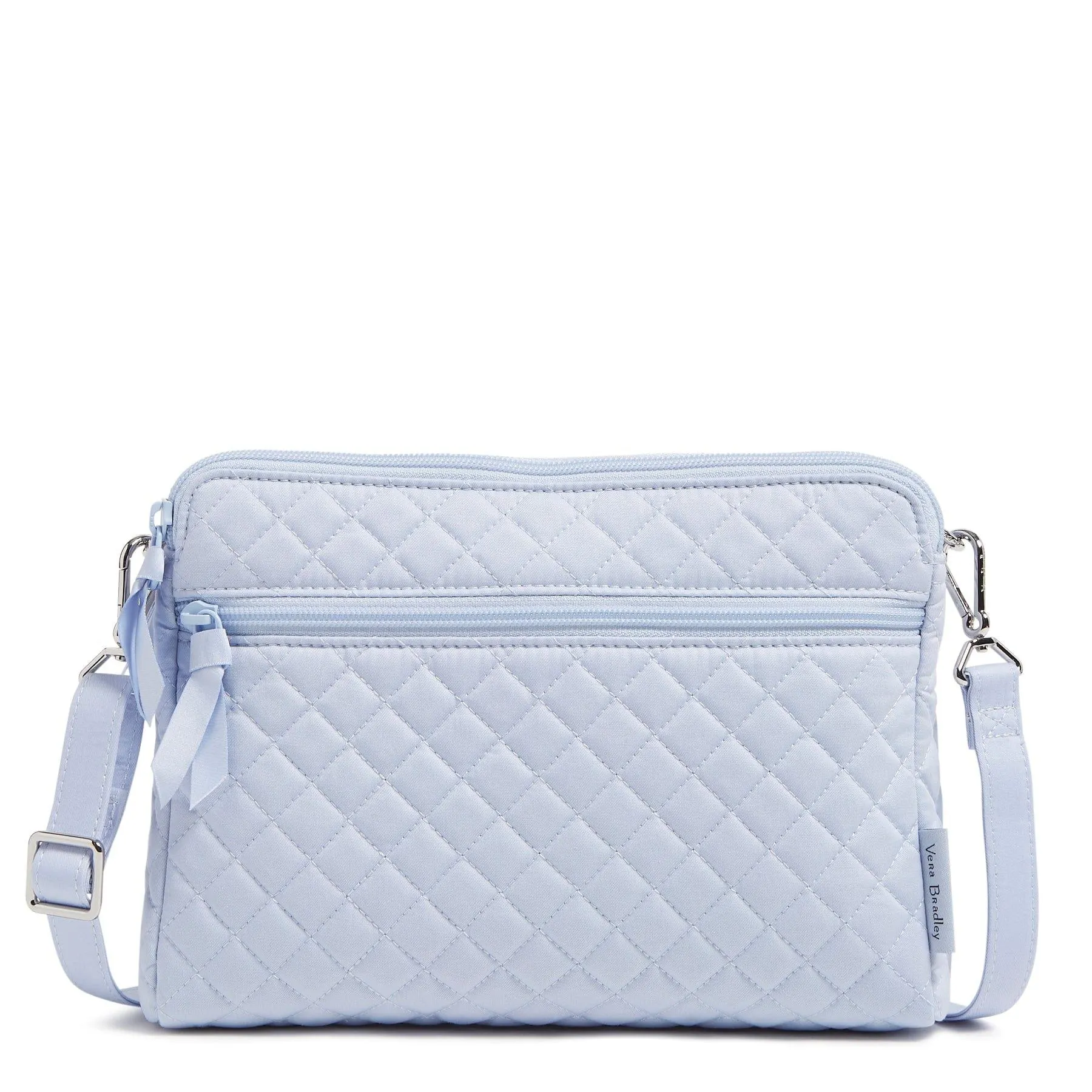 Triple Compartment Crossbody Bag