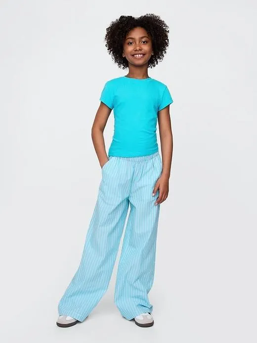 Kids Poplin Baggy PJ Pants
