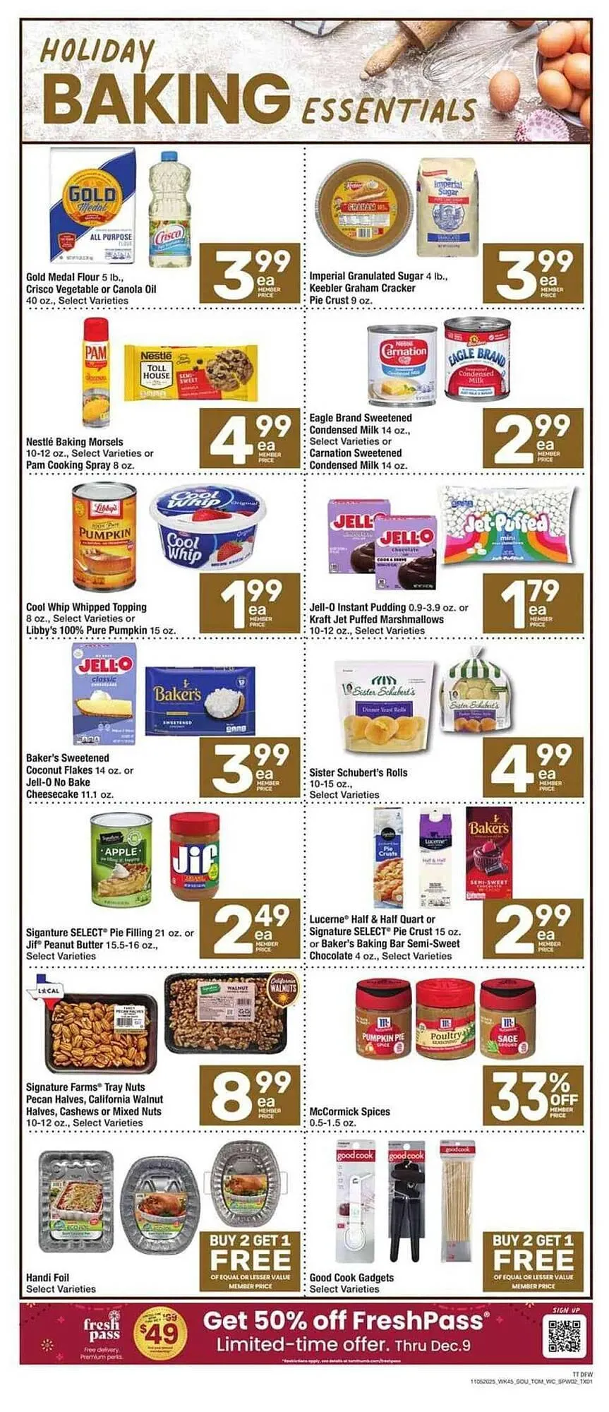 Weekly ad Tom Thumb weekly ad from November 5 to November 11 2025 - Page 2
