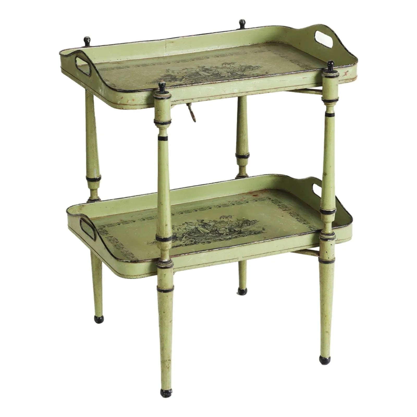 A Vintage Italian Two Tier Serving Table, C. 1940.
