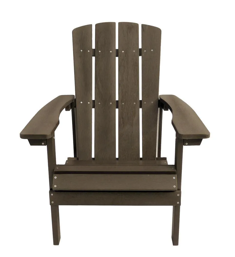 Backyard Creations® Espresso Adirondack Patio Chair