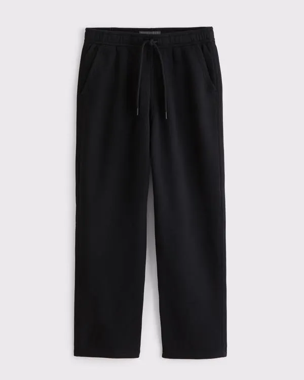 Essential Straight Open-Hem Sweatpant
