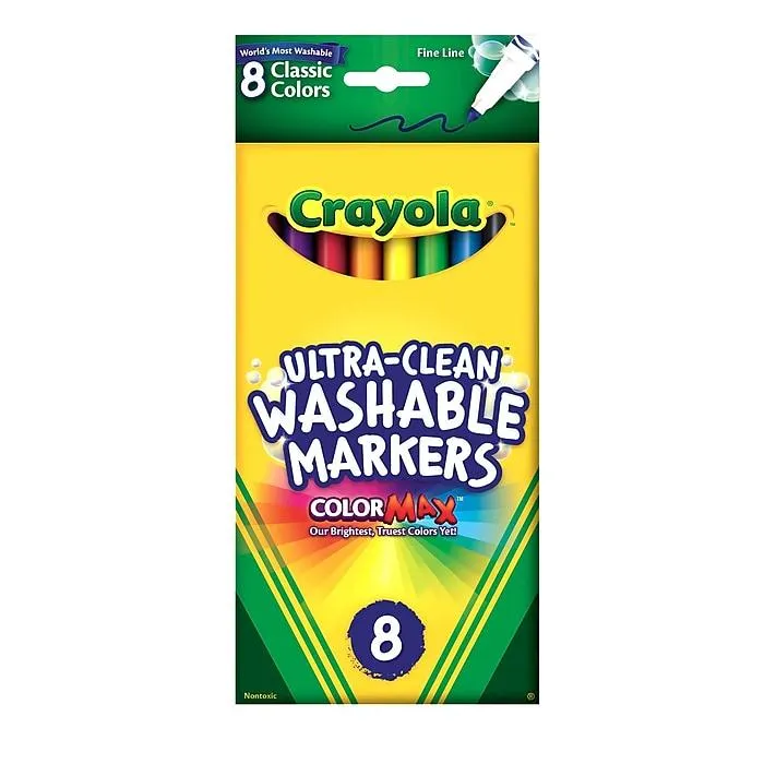Crayola Classic Kid's Markers,