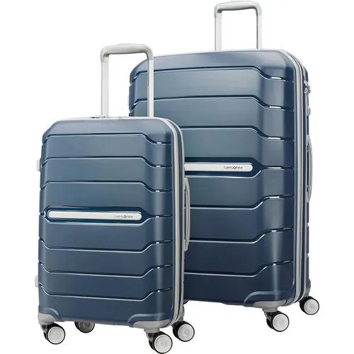 Samsonite Freeform Hardside Expandable Spinner Luggage 2PC Set (21/28-Carry-on/Large) Navy