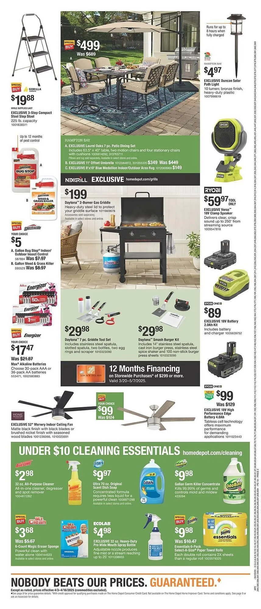 Weekly ad The Home Depot Weekly Ad from March 31 to April 7 2025 - Page 10
