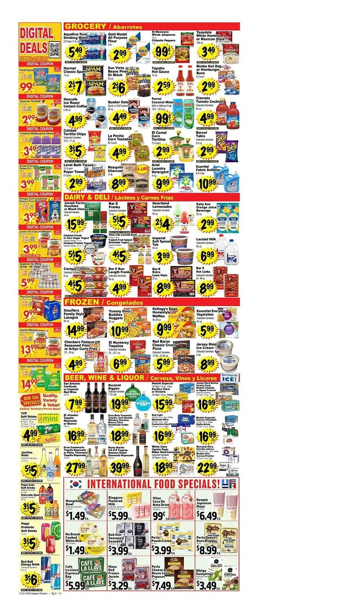 Weekly ad Superior Grocers weekly ad from December 31 to January 6 2026 - Page 2