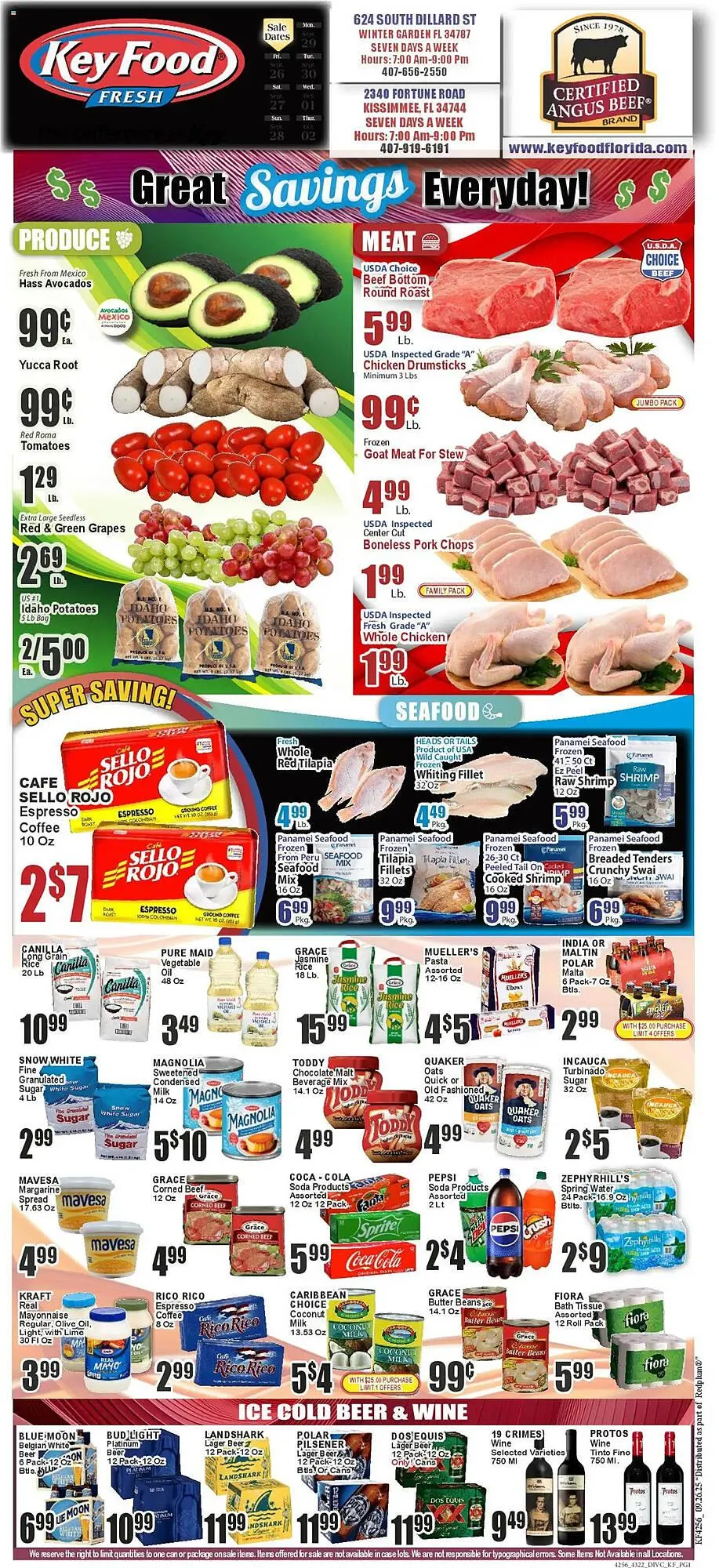 Weekly ad Key Food circular from September 26 to October 2 2025 - Page 1