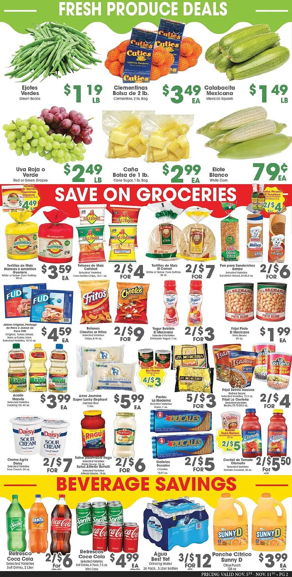 Catálogo de Arteagas Food Center weekly ad 5 de noviembre al 11 de noviembre 2025 - Página 2