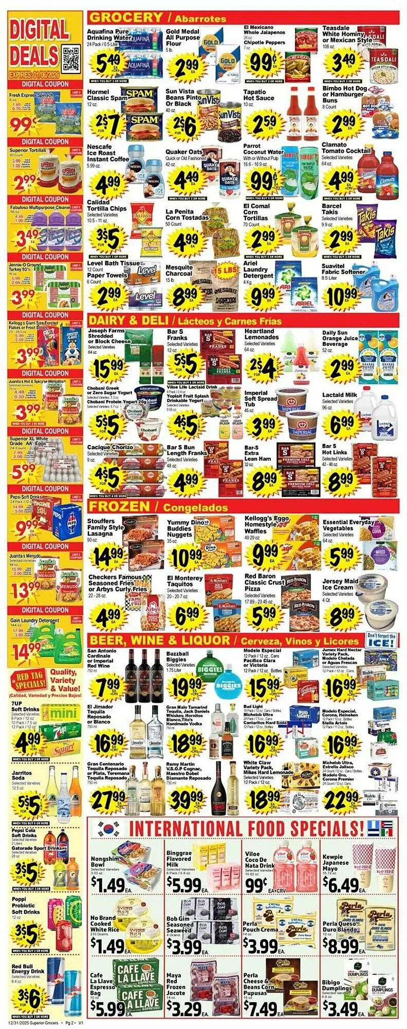 Weekly ad Superior Grocers weekly ad from December 31 to January 6 2026 - Page 2