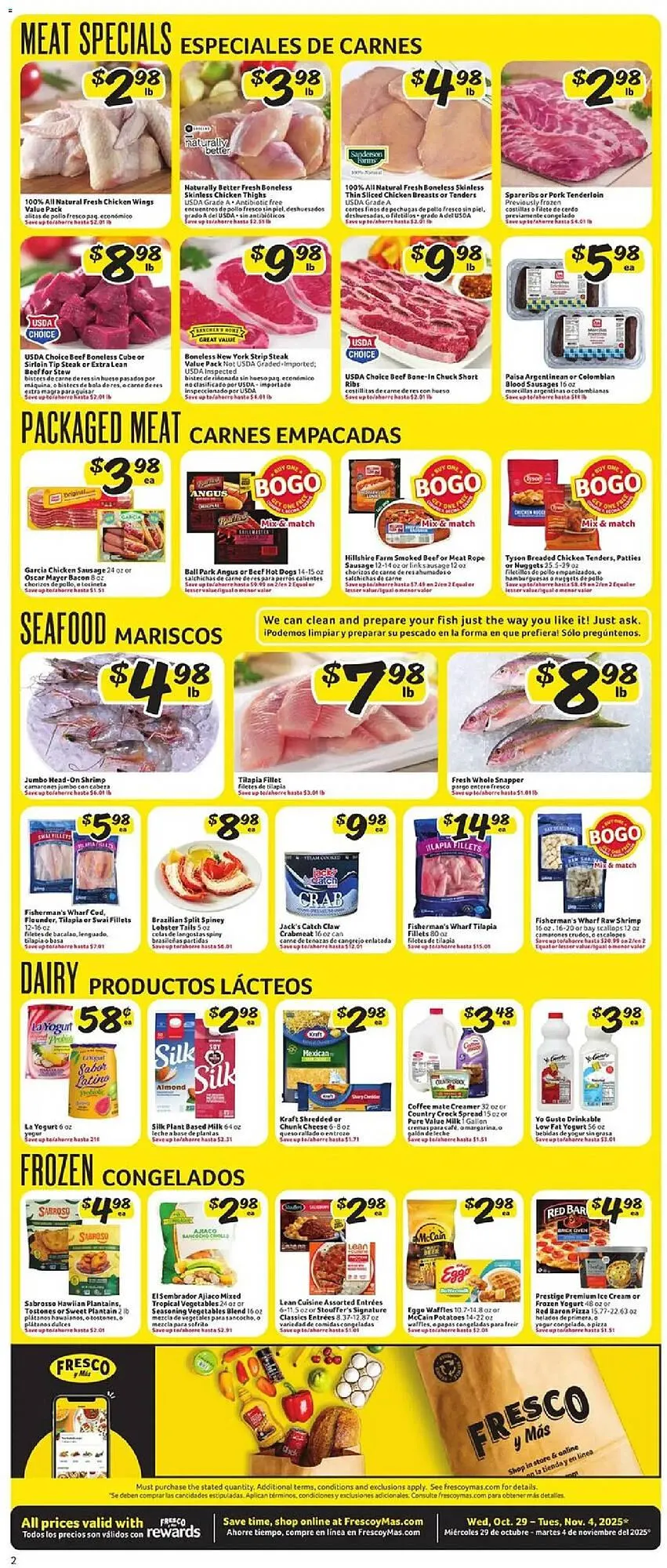 Weekly ad Fresco y Más weekly ad from October 29 to November 4 2025 - Page 2