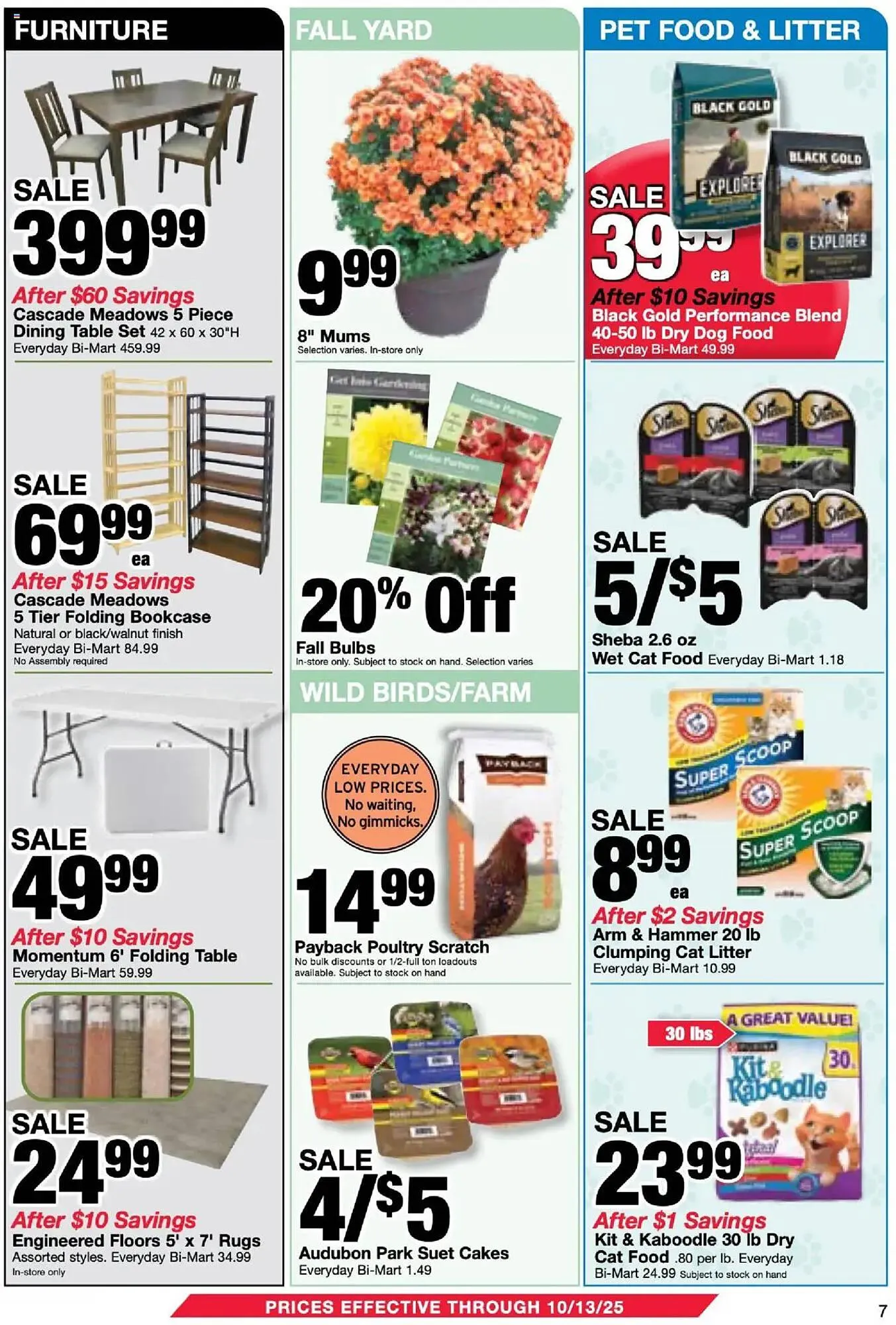 Weekly ad Bi-Mart weekly ad from September 23 to October 14 2025 - Page 7