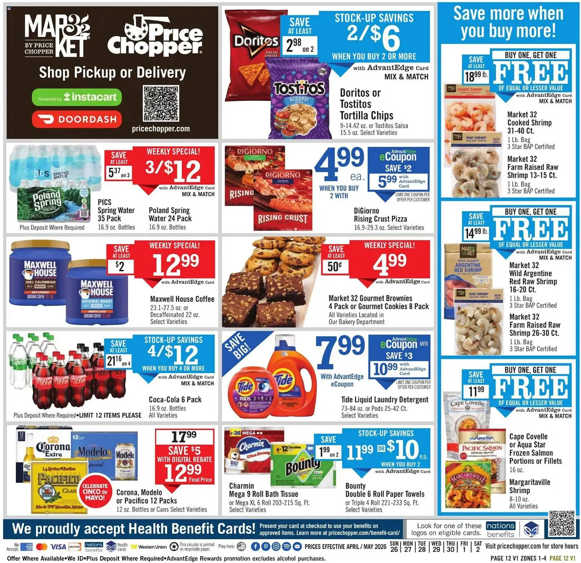 Weekly ad Price Chopper weekly ad from April 26 to May 3 2026 - Page 12