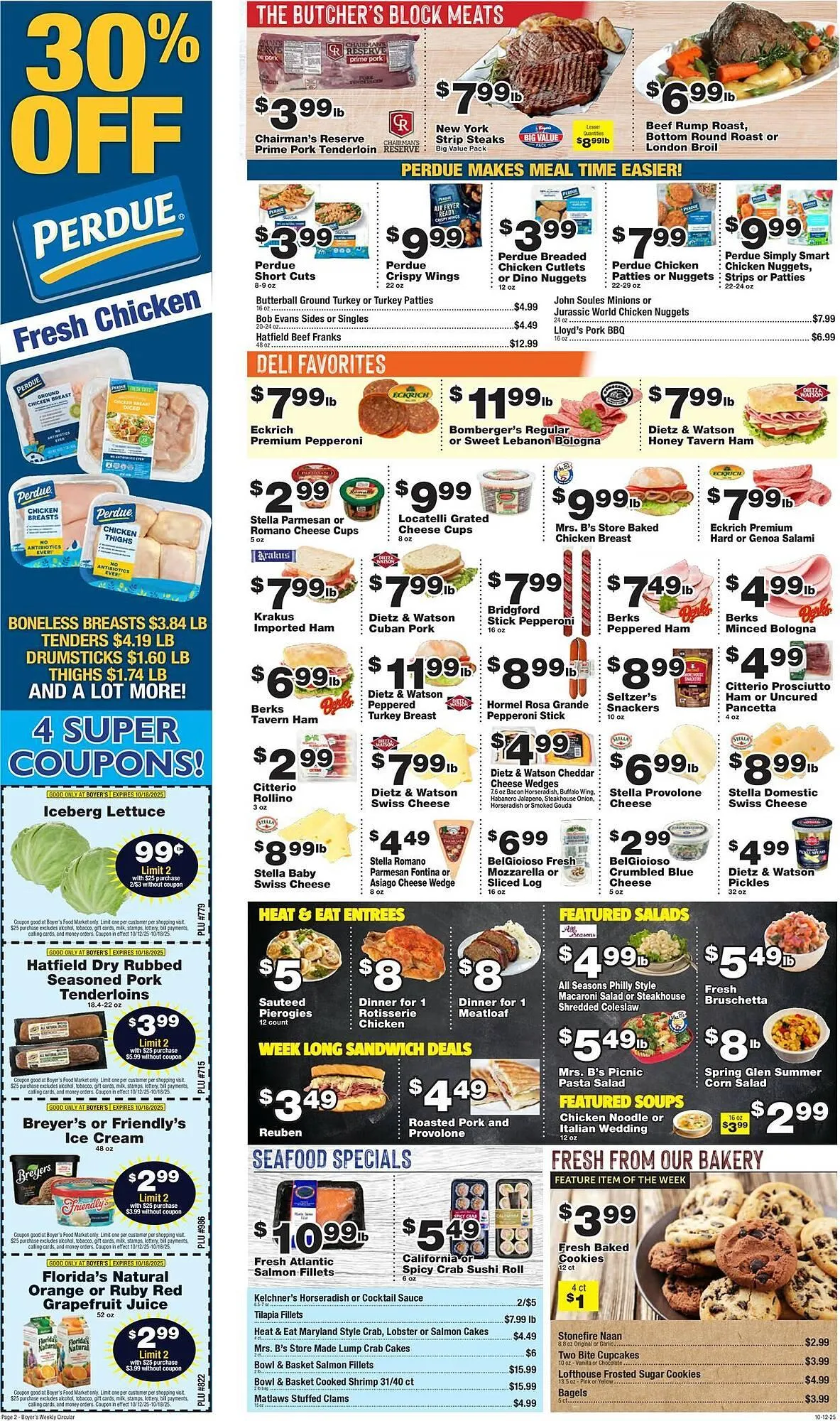Weekly ad Boyer's Food Markets weekly ad from October 12 to October 18 2025 - Page 2