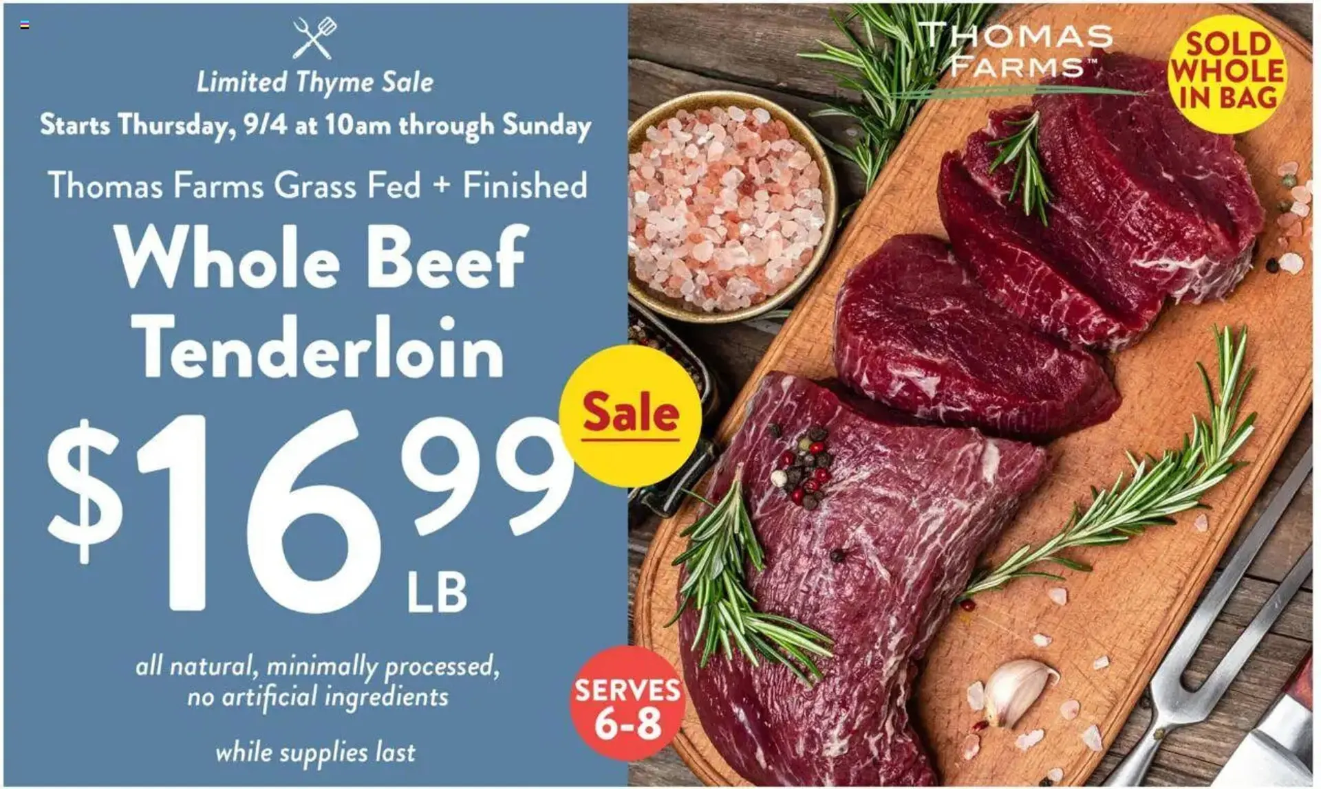 Weekly ad Fresh Thyme weekly ad from September 3 to September 10 2025 - Page 1