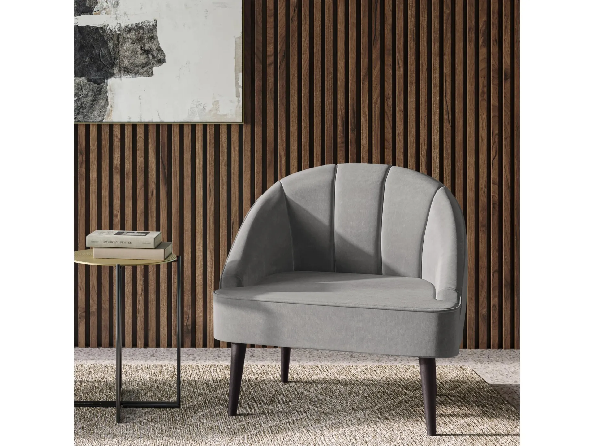 Simpli Home Harrah Accent Chair