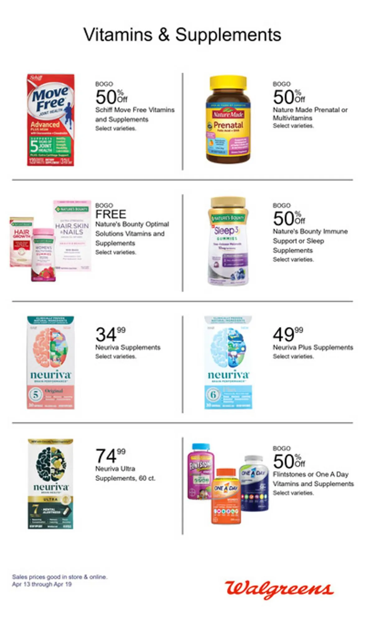 Weekly ad Walgreens Weekly Ad from April 13 to April 19 2025 - Page 9