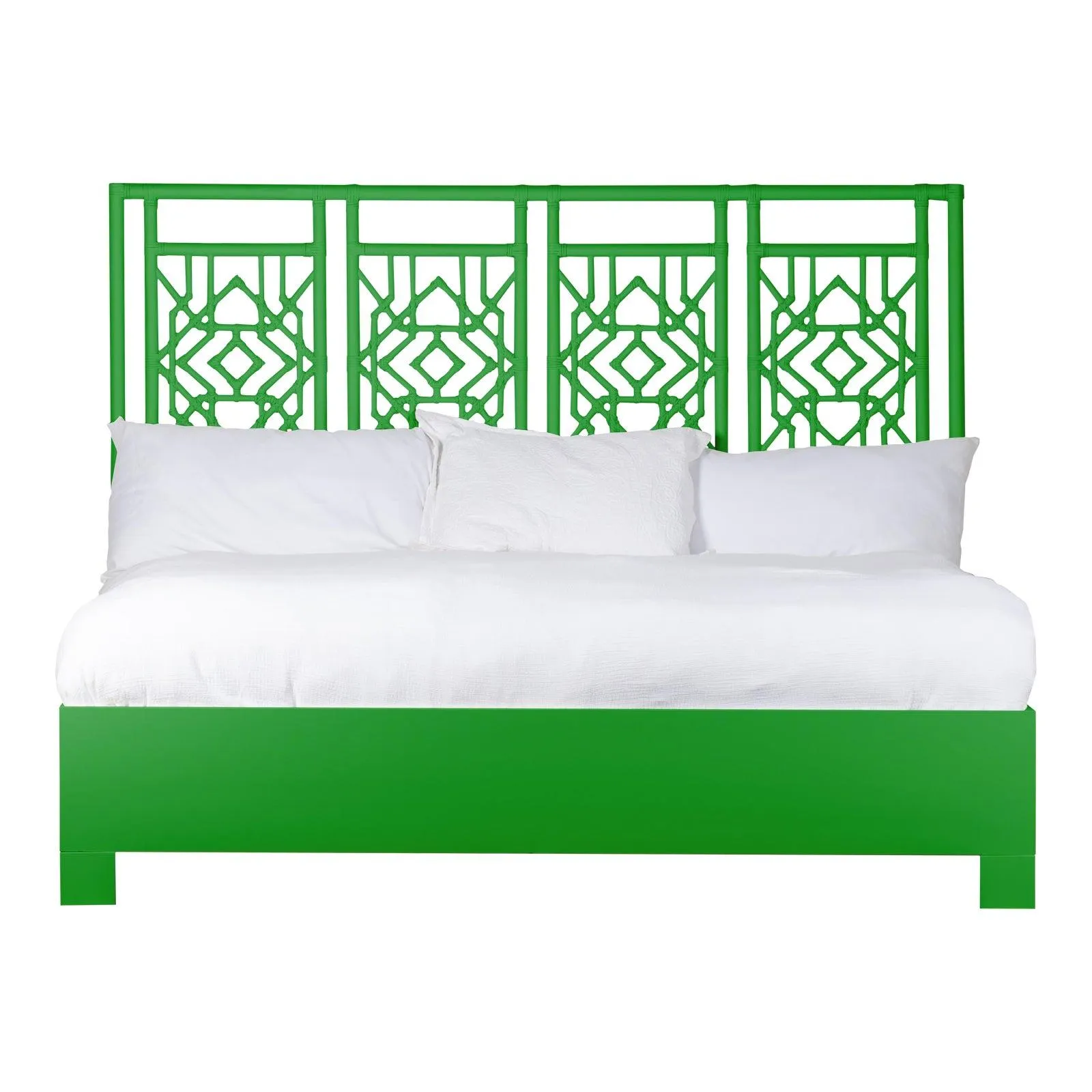 Tulum Bed King - Bright Green