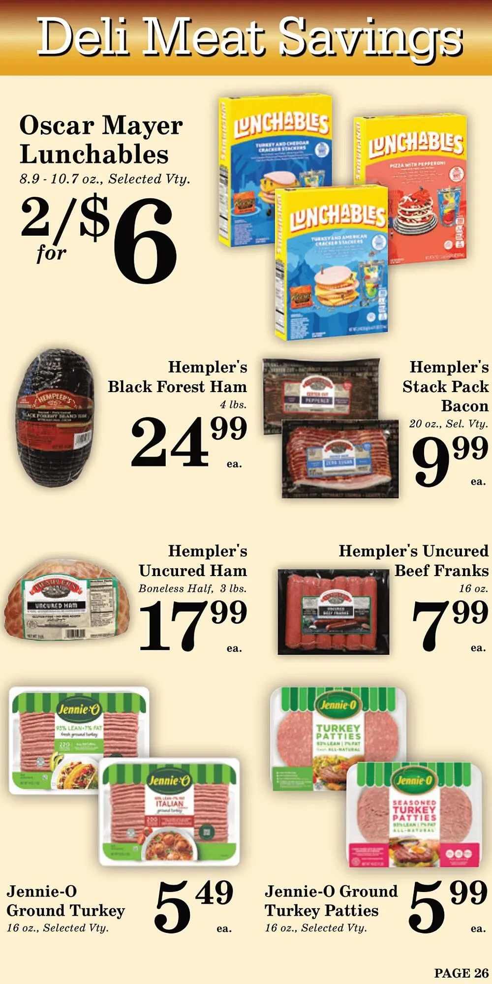 Weekly ad Harvest Foods weekly ad from March 4 to March 31 2026 - Page 27