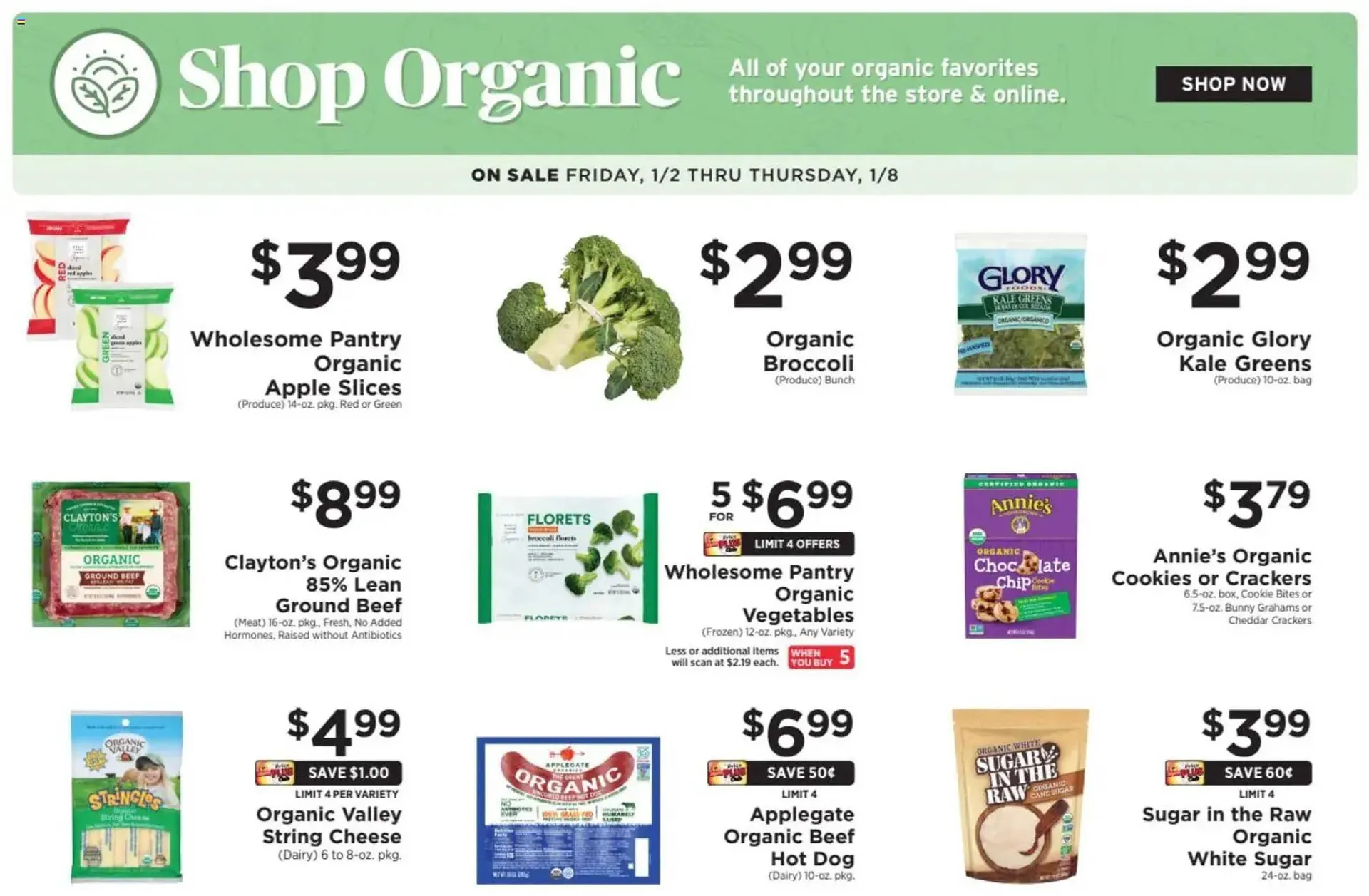 Weekly ad ShopRite flyer from January 1 to January 9 2026 - Page 1