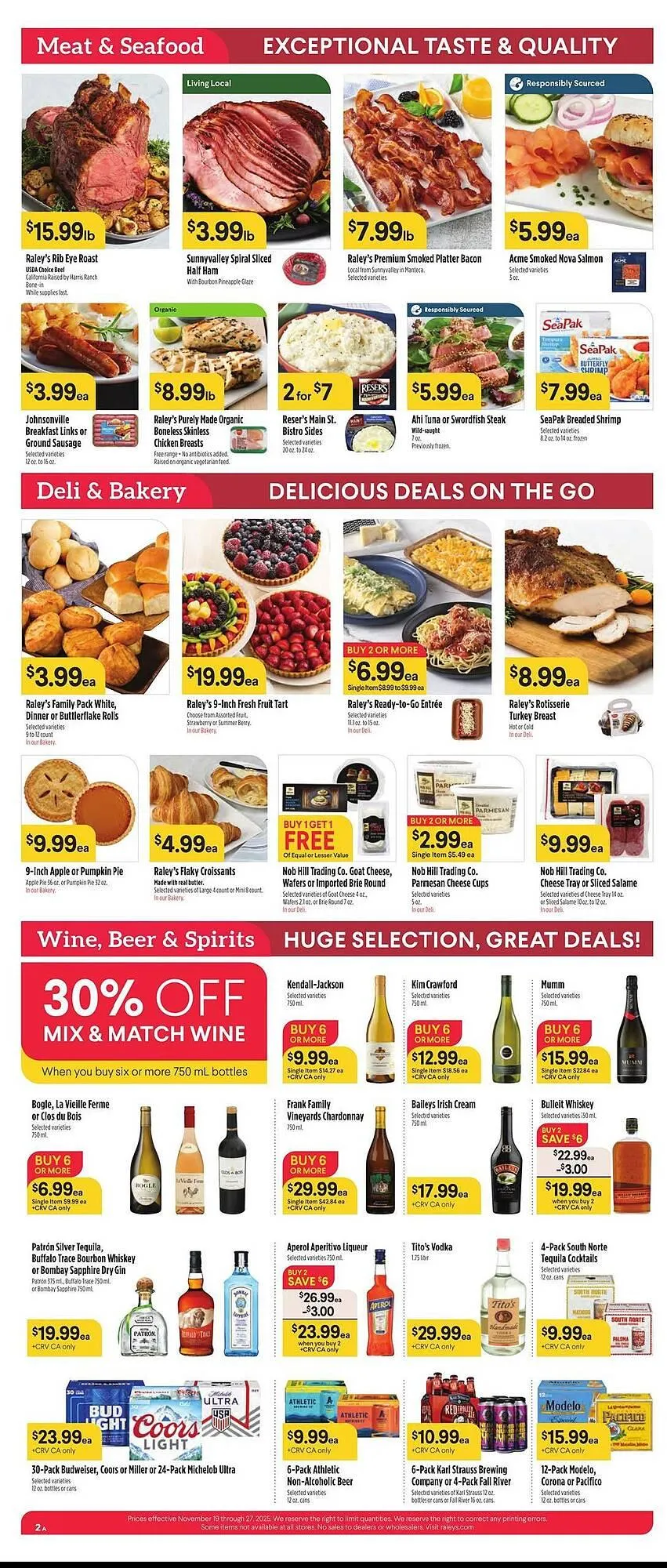 Weekly ad Bel Air Markets weekly ad from November 19 to November 27 2025 - Page 2