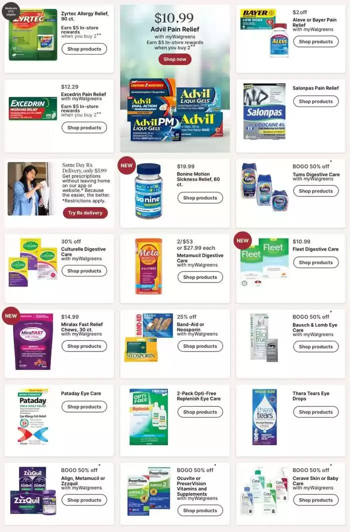 Weekly ad Weekly Ads Walgreens from April 6 to April 12 2025 - Page 8