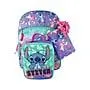 Bioworld Kids 5-Piece Stitch and Angel Backpack Set,
