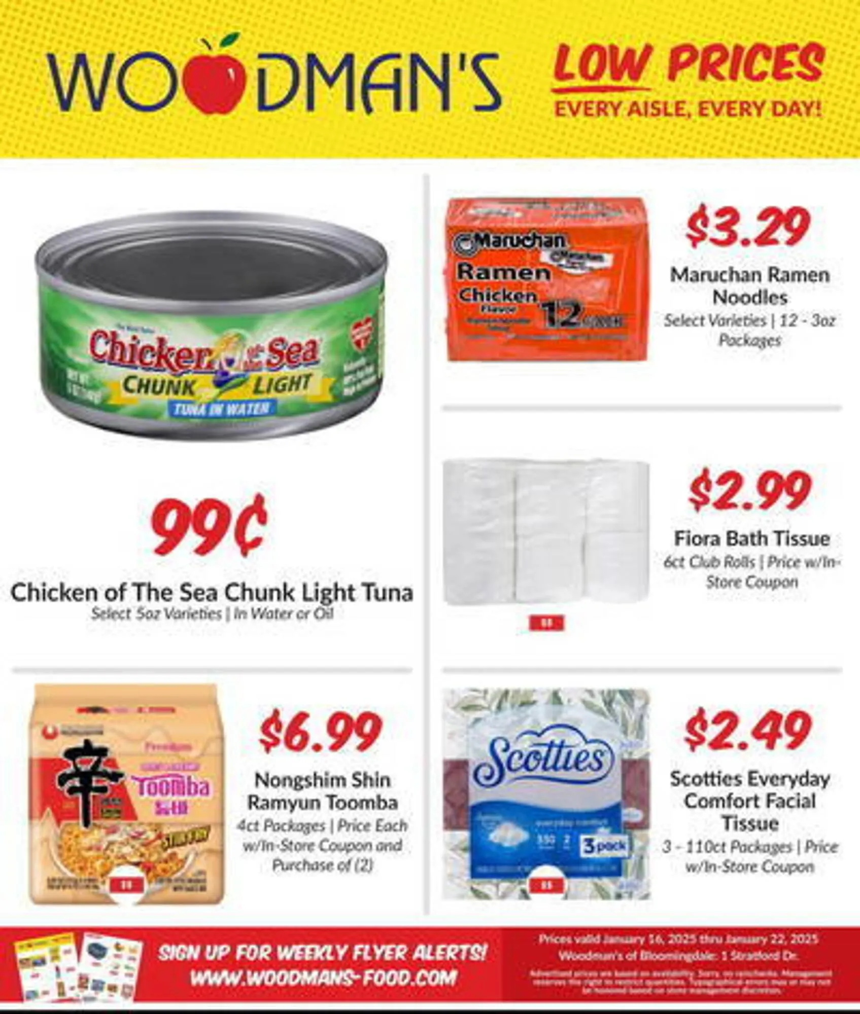 Weekly ad Woodman's Weekly Ad from January 16 to January 22 2025 - Page 1