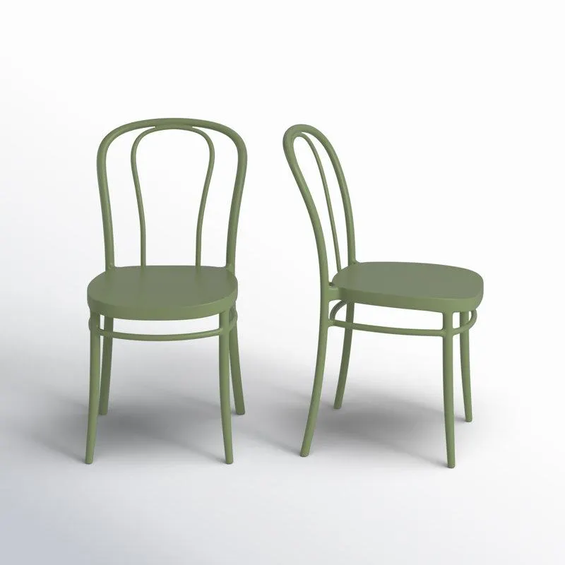 Farrah Outdoor Stacking Dining Side Chair