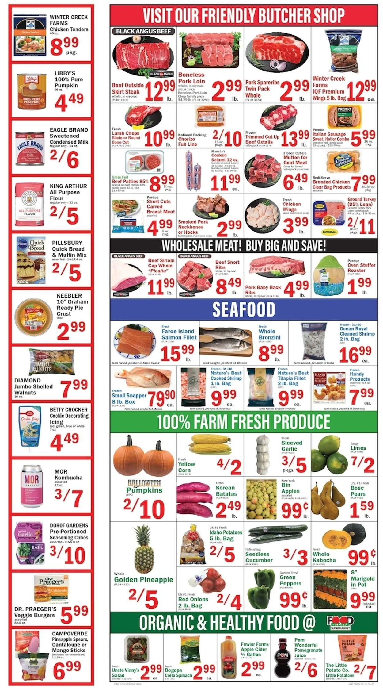 Weekly ad Food Bazaar Current weekly ad from October 16 to October 22 2025 - Page 6