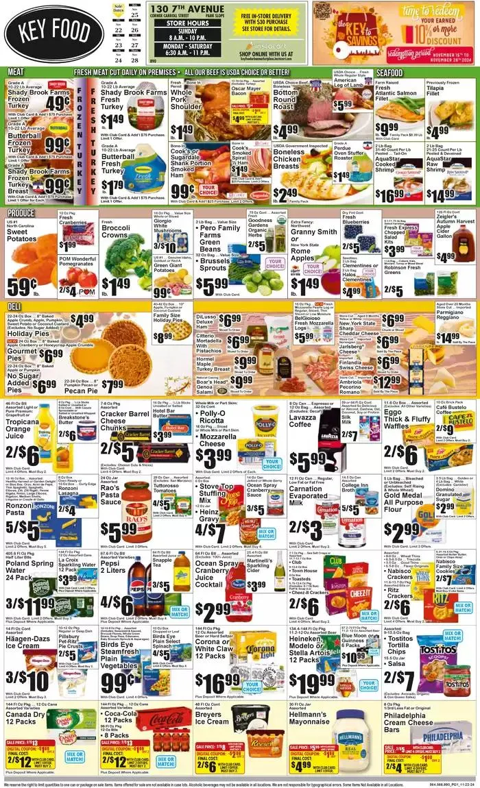 Weekly ad Exclusive deals for our customers from November 22 to November 28 2024 - Page 1