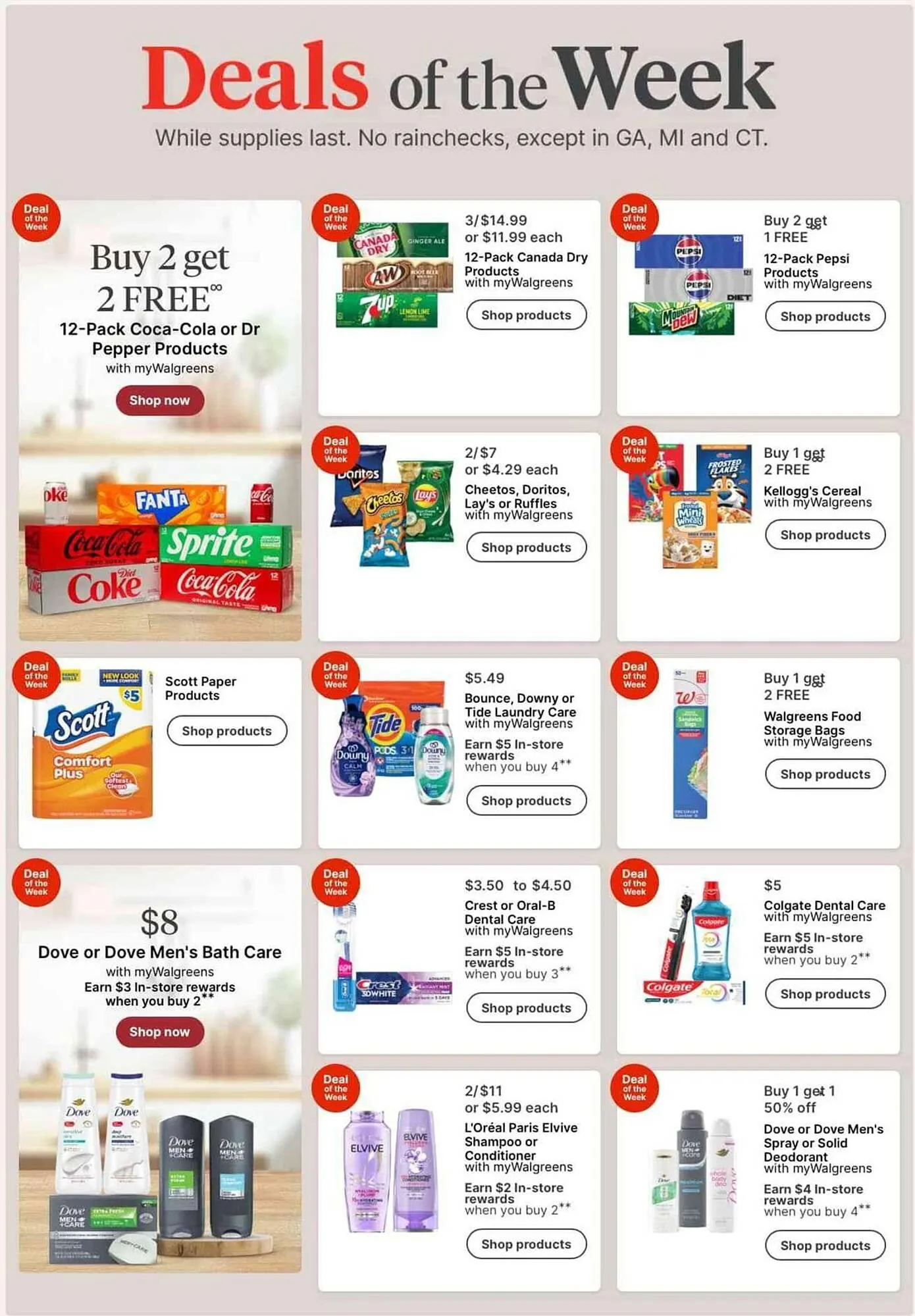 Weekly ad Walgreens weekly ad from April 12 to April 18 2026 - Page 1