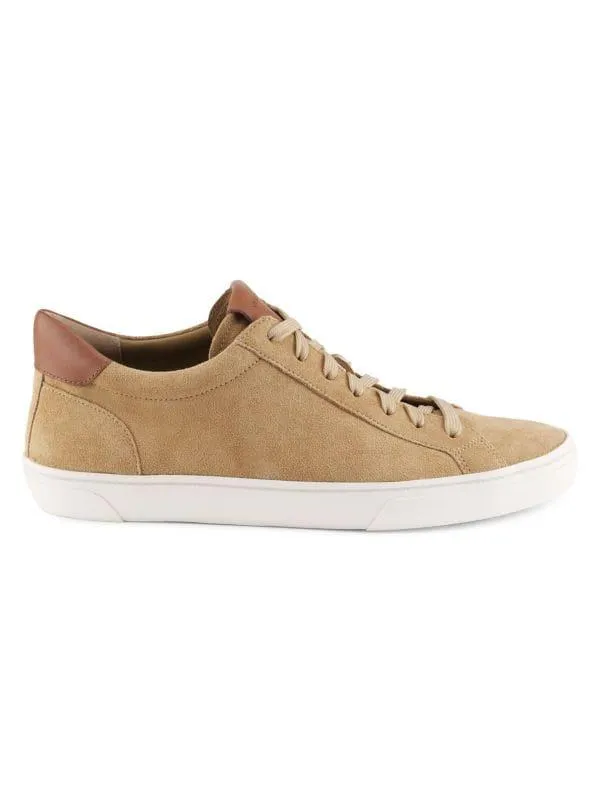 Parker Low Top Suede Sneakers