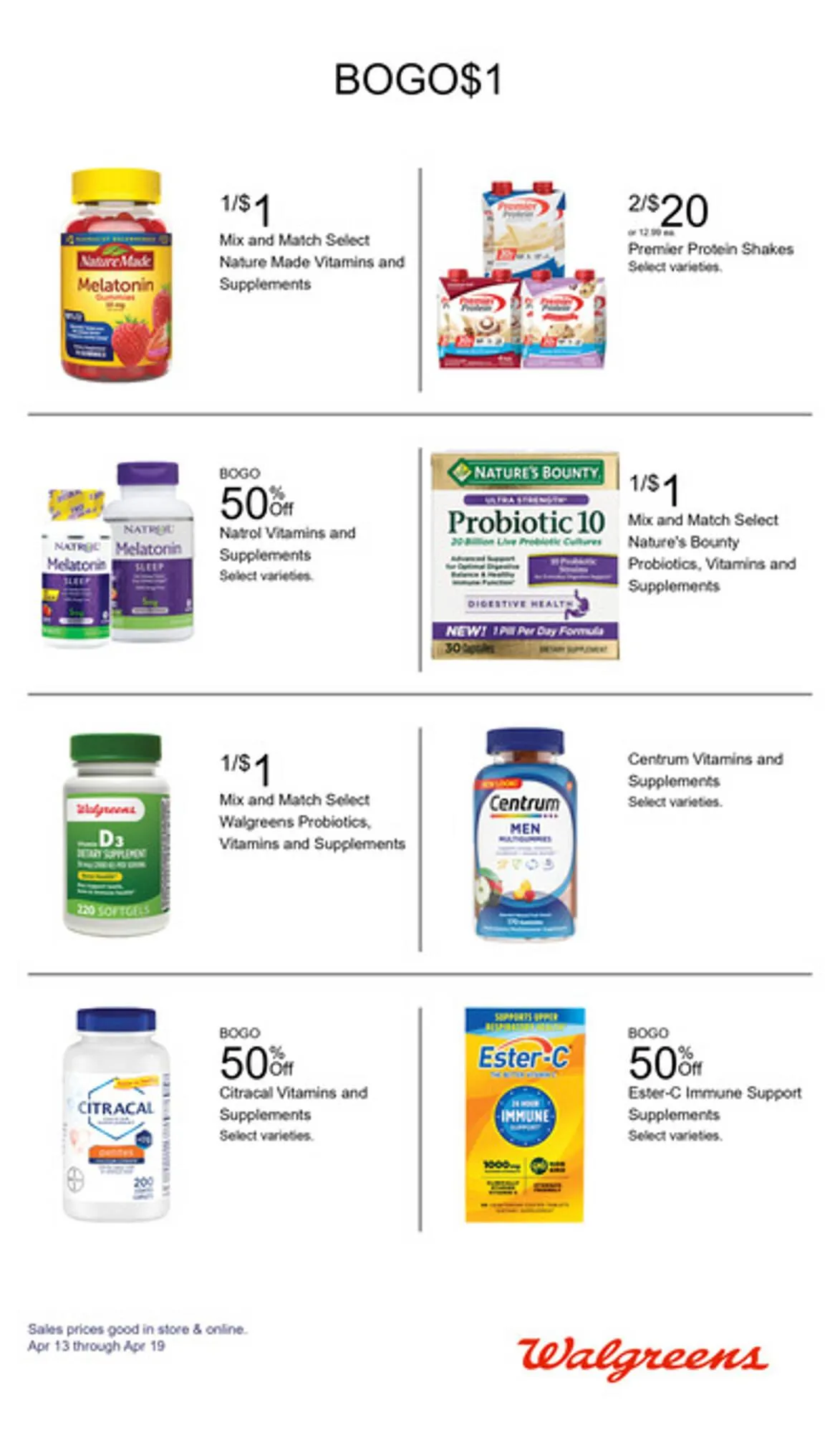 Weekly ad Walgreens Weekly Ad from April 13 to April 19 2025 - Page 8