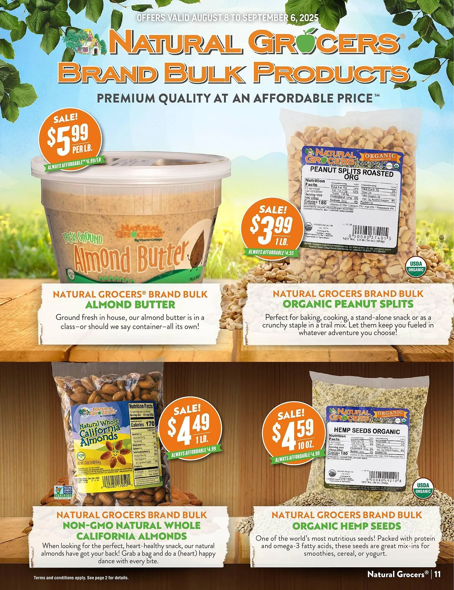 Weekly ad Natural Grocers ad from August 8 to September 6 2025 - Page 11