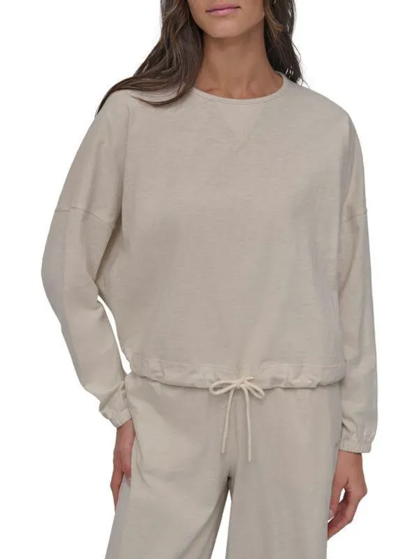 Heathered Cotton Sweatshirt