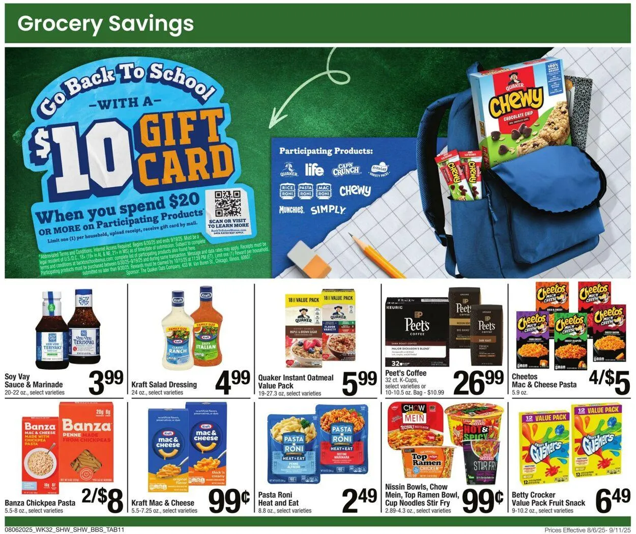 Weekly ad Shaws from August 6 to September 11 2025 - Page 11