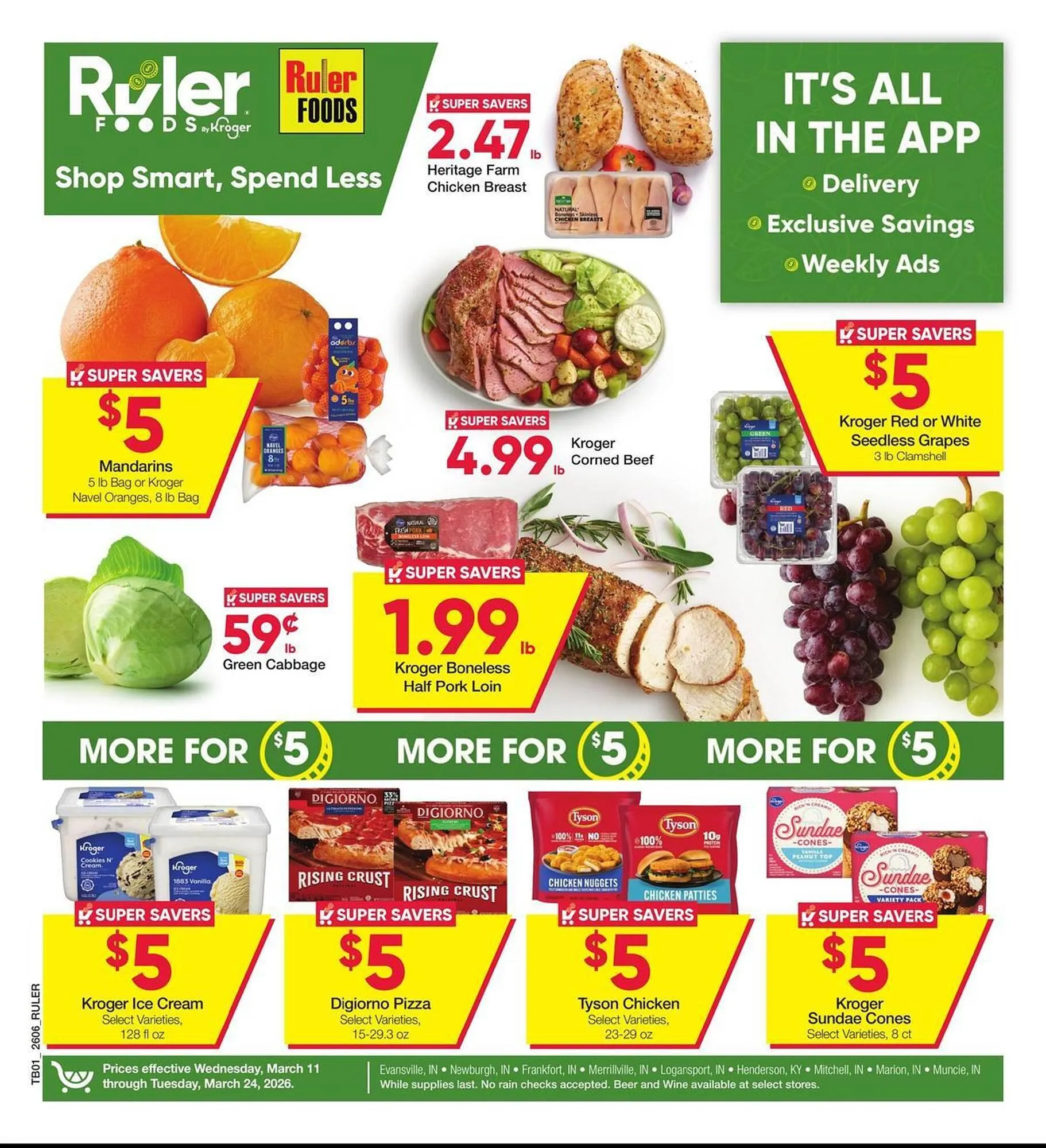Ruler Foods weekly ad - 1