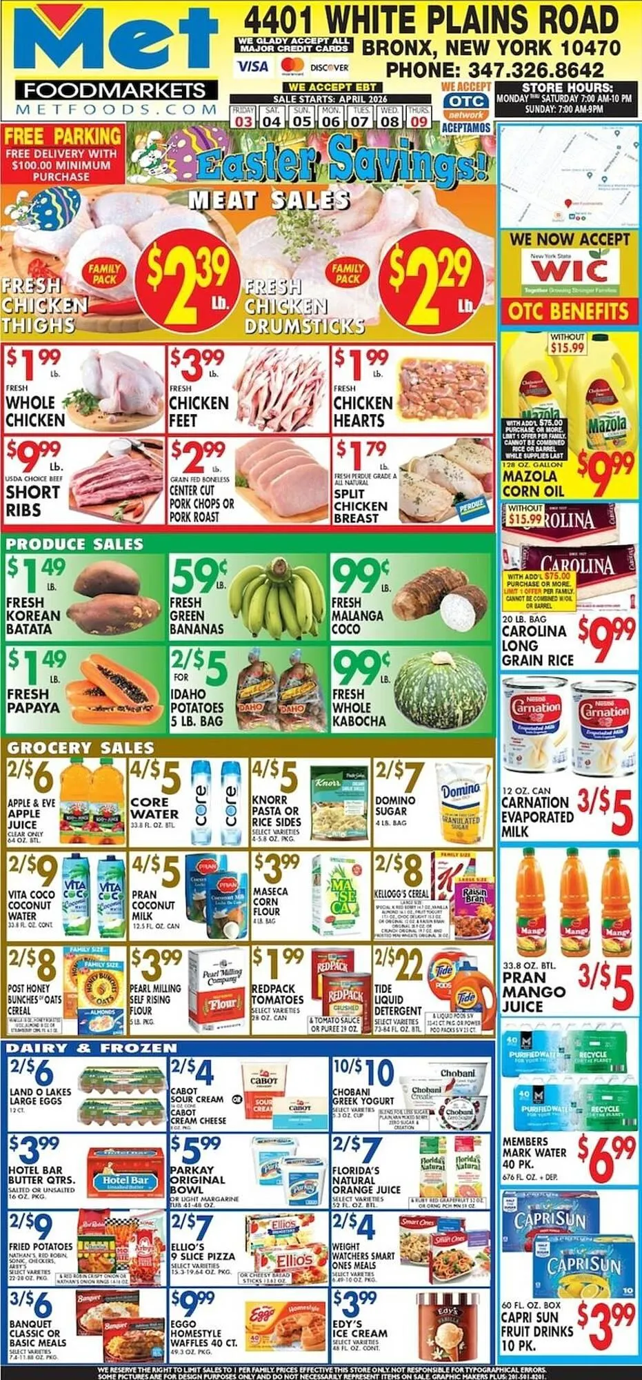 Weekly ad Met Foodmarkets weekly ad from April 3 to April 9 2026 - Page 1