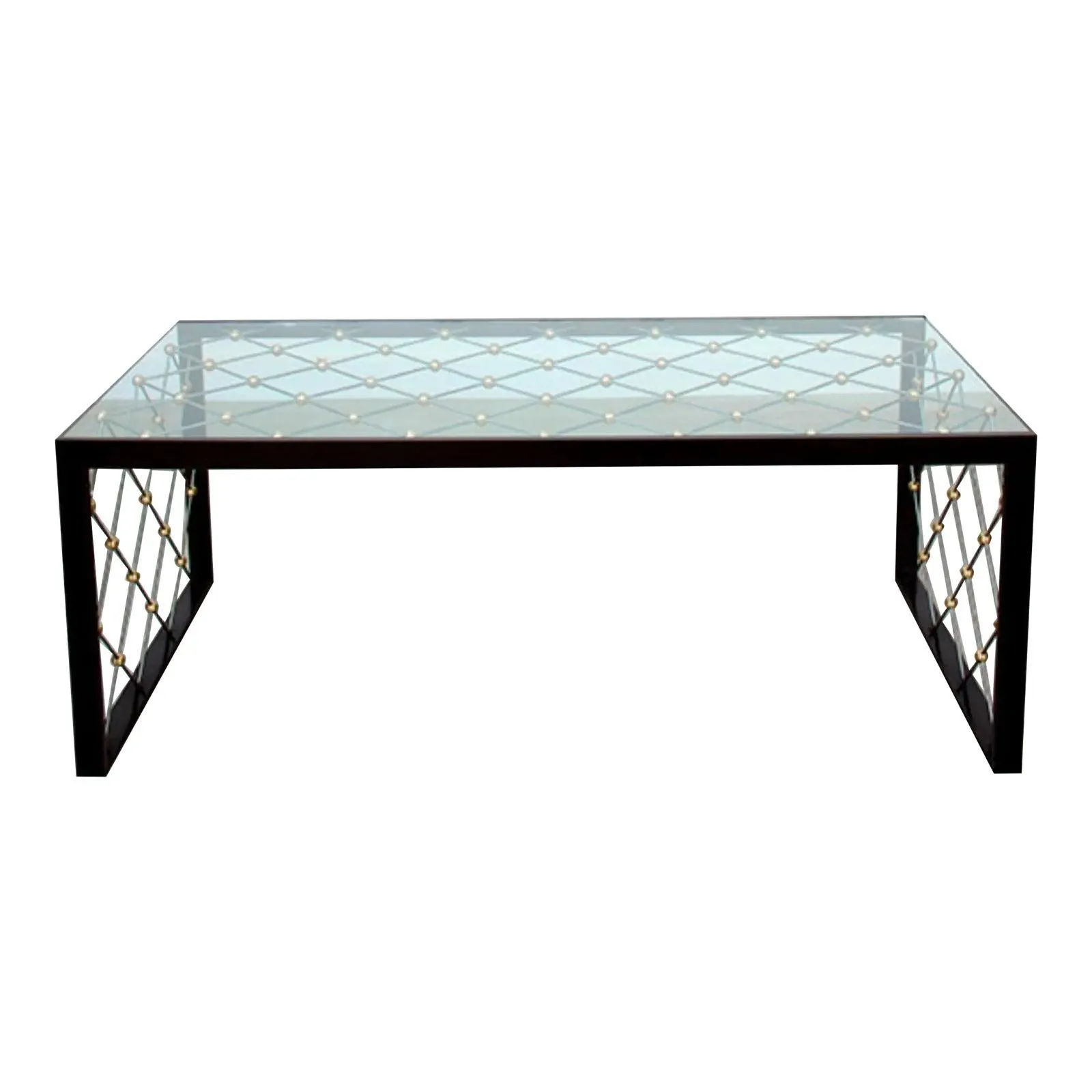 Carole Gratale Coffee Table After Jean Royere Eiffel