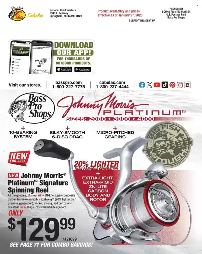 Weekly ad Cabela's Weekly ad from January 31 to February 6 2025 - Page 600