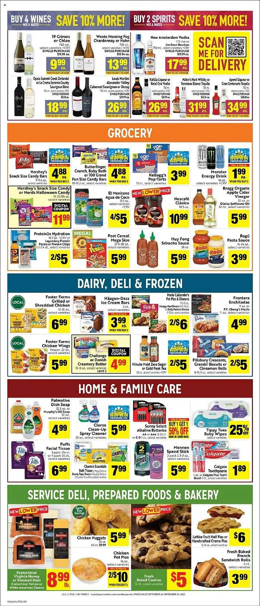 Weekly ad Lucky Supermarkets weekly ad from September 24 to October 1 2025 - Page 2